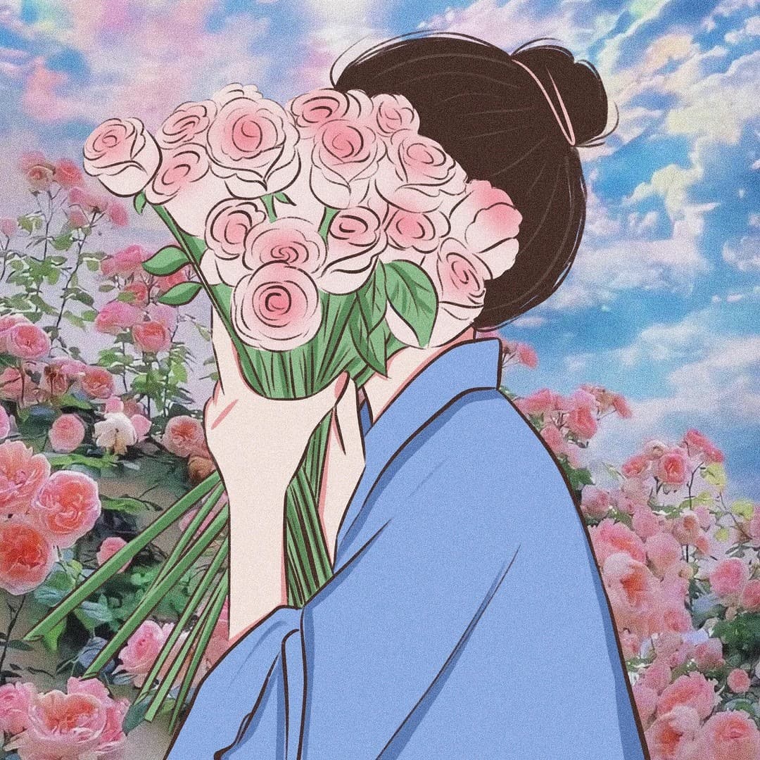 夏天二次元女生头像 夏日清新动漫女生二次元头像_2