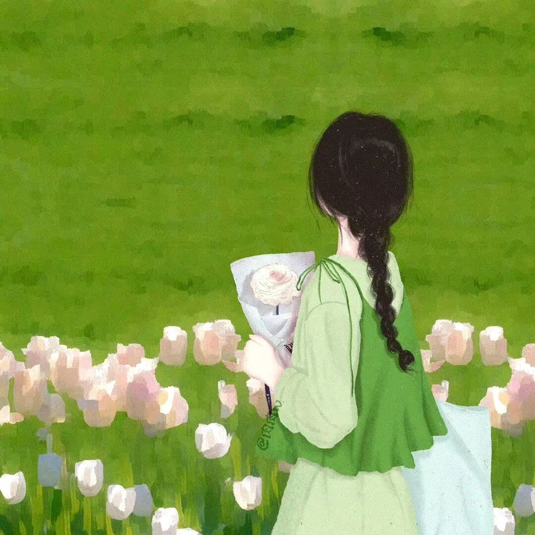 夏天二次元女生头像 夏日清新动漫女生二次元头像_4
