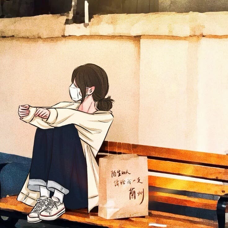 夏天二次元女生头像 夏日清新动漫女生二次元头像_5
