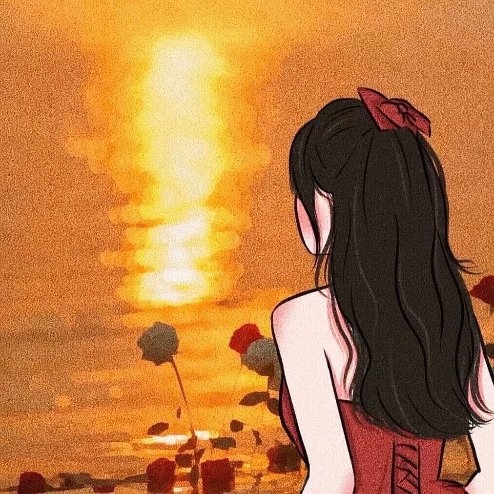 夏天二次元女生头像 夏日清新动漫女生二次元头像_15