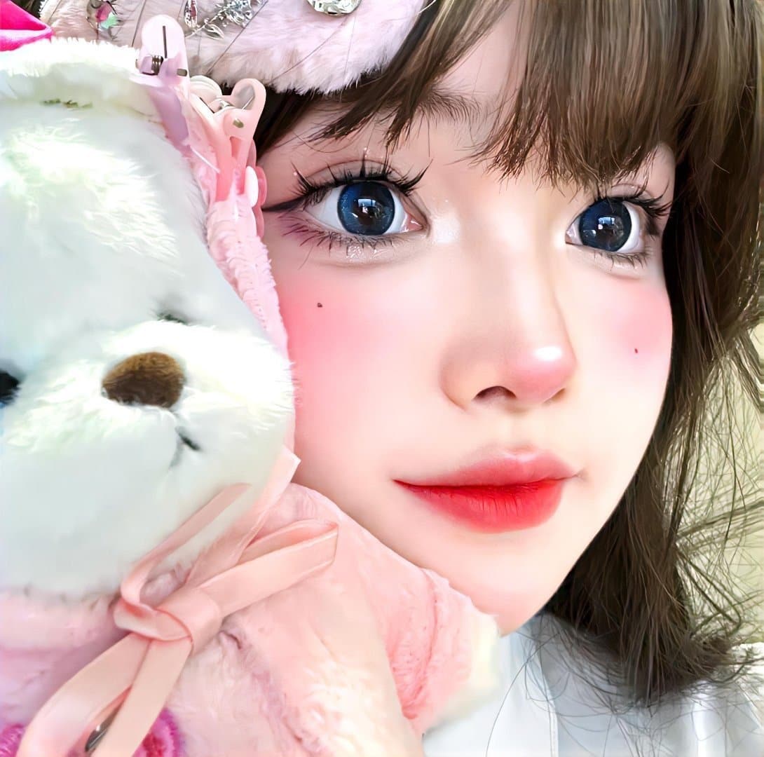 女孩图片头像可爱仙气女生真人 女生头像清纯可爱真人_14