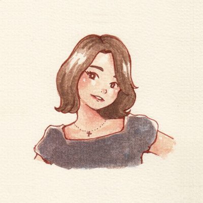 写实插画风格的各类型女生头像动漫 长发、短发、马尾辫、戴眼镜