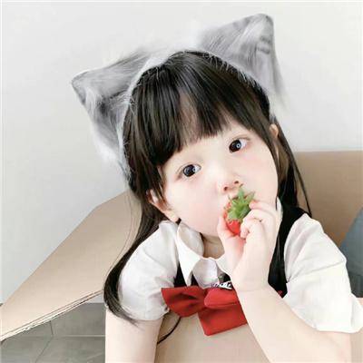 可爱的图片萌女孩头像真人_1