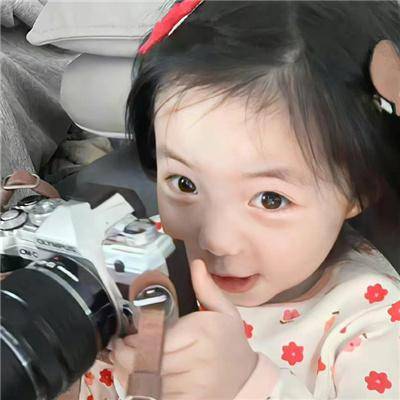 可爱的图片萌女孩头像真人_9