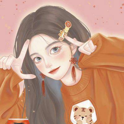 活泼精致女生动漫头像 活泼开朗阳光爱笑的女生头像_5