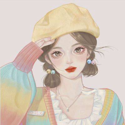 活泼精致女生动漫头像 活泼开朗阳光爱笑的女生头像_6