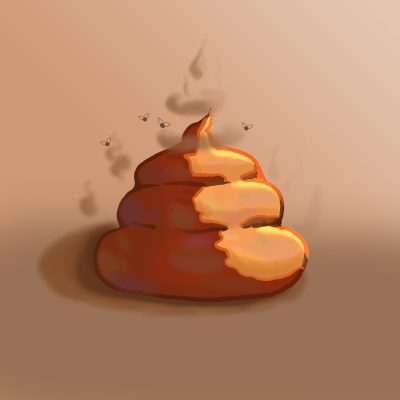 拉屎大神每天带薪拉屎3至6小时被解雇，粑粑二次元图片