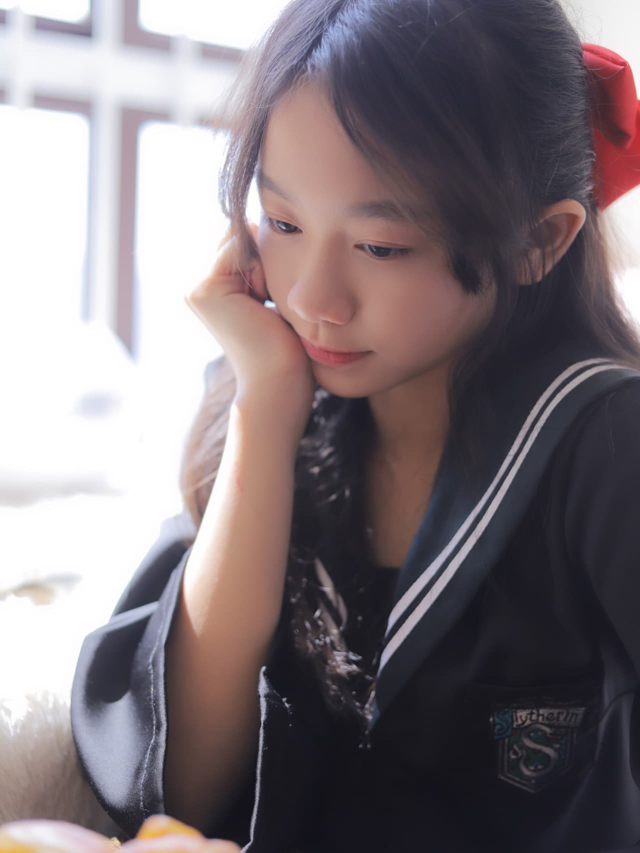 14岁的小女生真实照片图片 14岁小学生神仙颜值图片_3