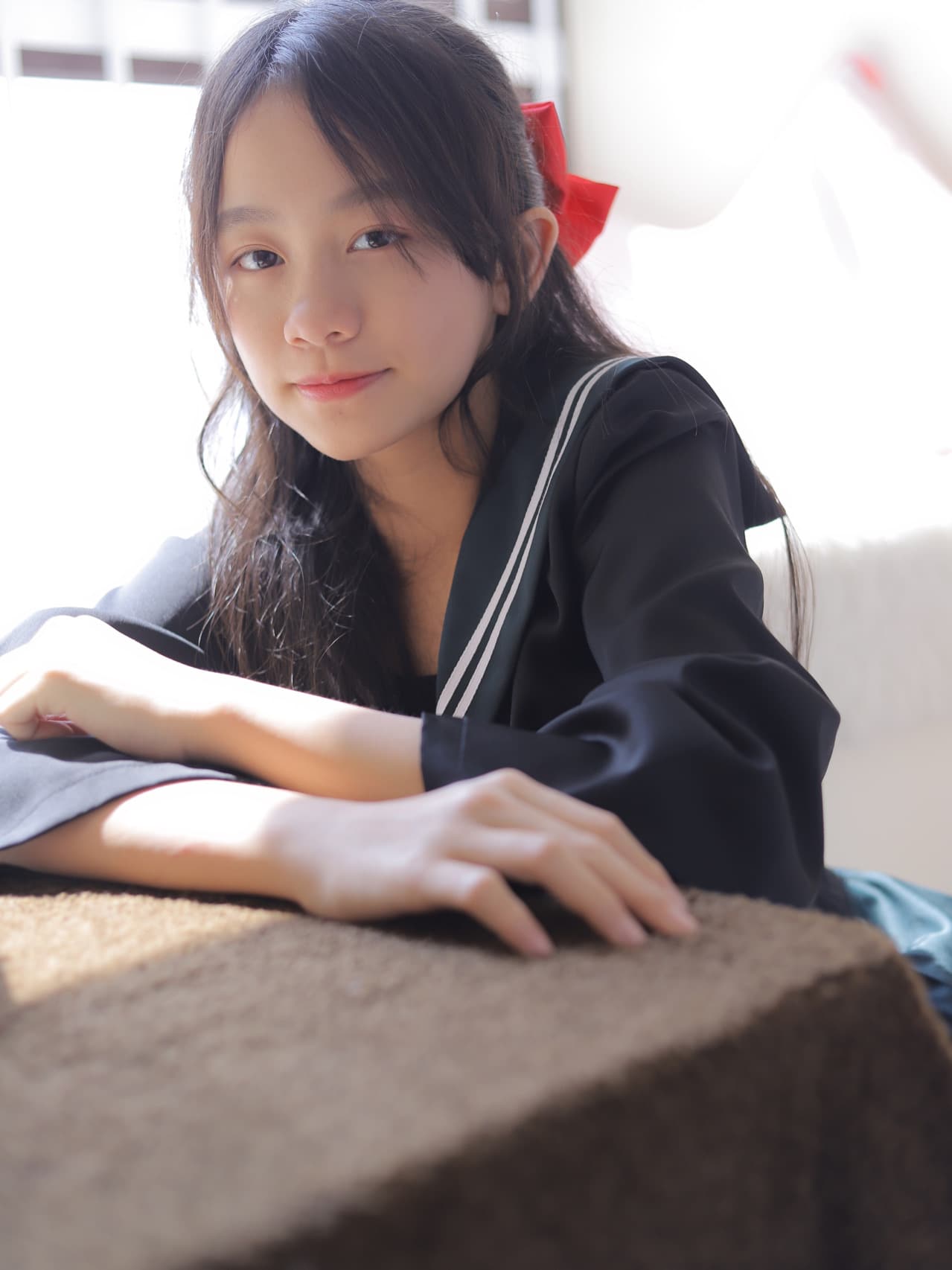 14岁的小女生真实照片图片 14岁小学生神仙颜值图片_4