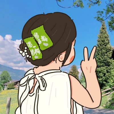 丰满女人背影女头像动漫图片