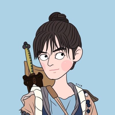 胡歌卡通头像 李逍遥、景天、梅长苏、郭靖等经典形象
