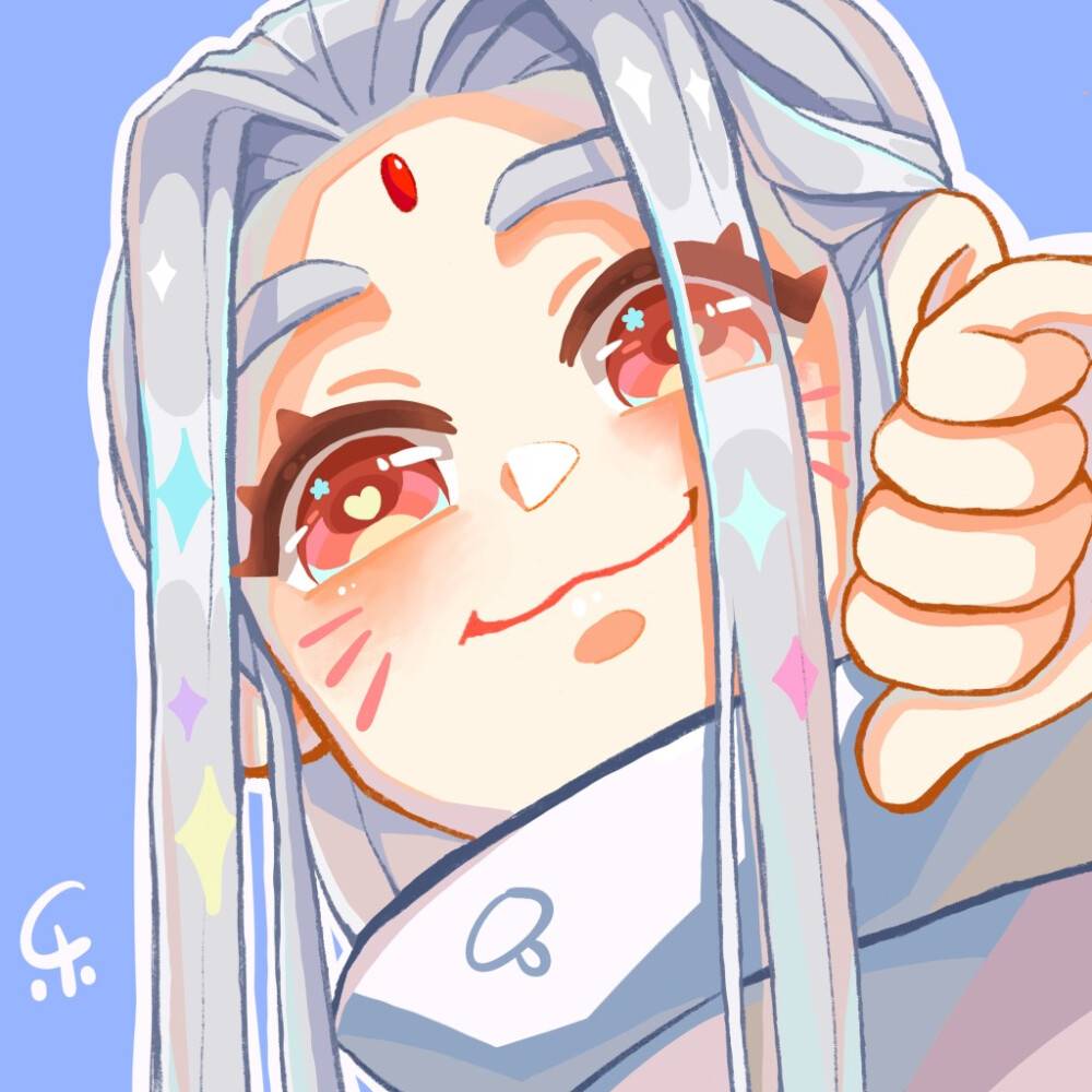 朱一龙卡通漫画风头像 朱一龙古装现代二次元头像_7