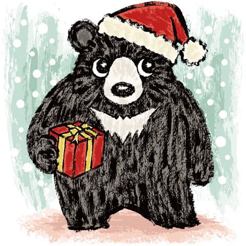 六一儿童节可爱小动物卡通插画头像 猫咪、超人狗、小象、熊猫、袋鼠、熊_4