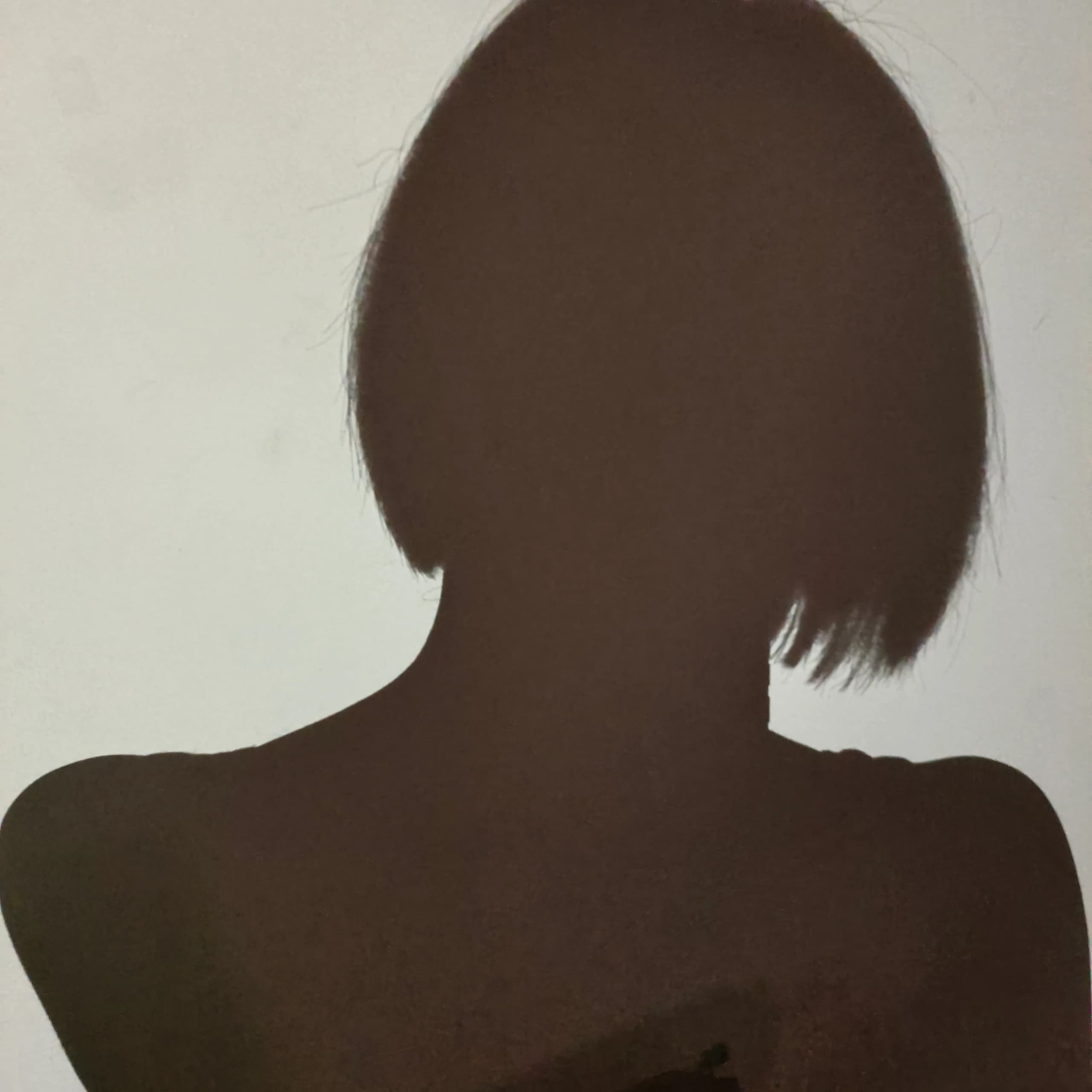 美女图片微信头像背影短发_7