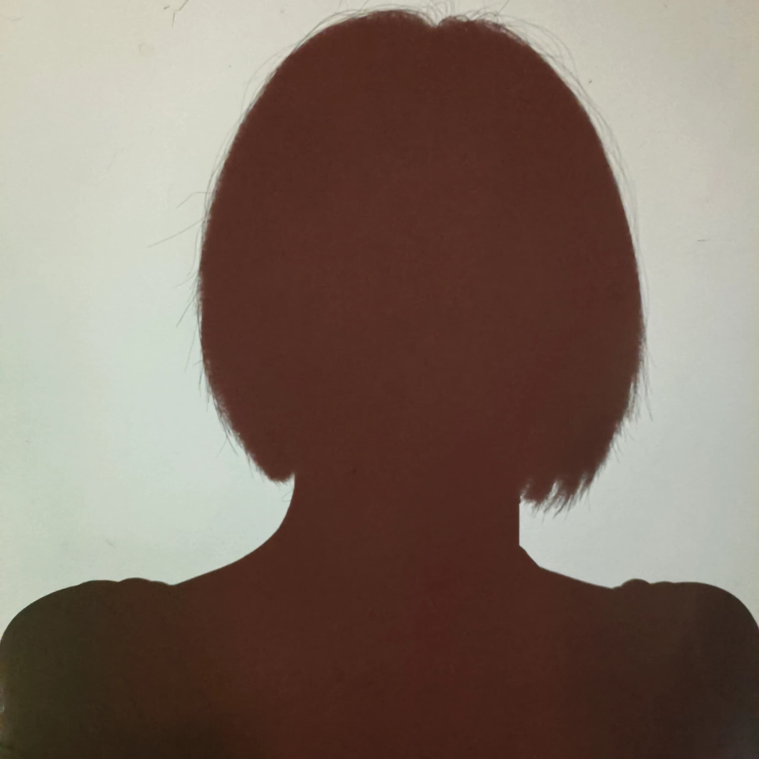美女图片微信头像背影短发_8