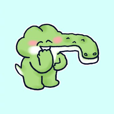 小矛动物园小鳄鱼卡通头像