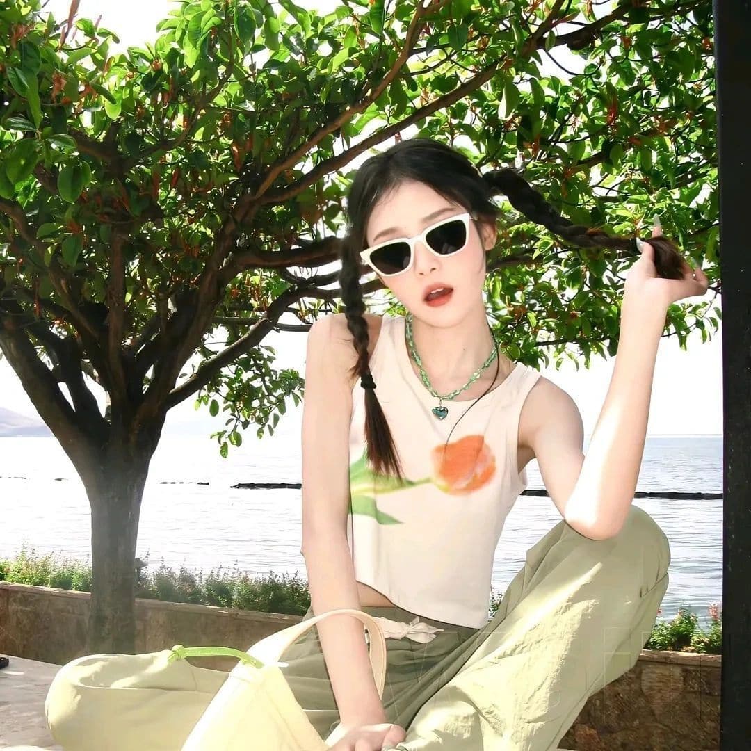 可爱搞怪ins风女头，搞怪女生头像图片_9