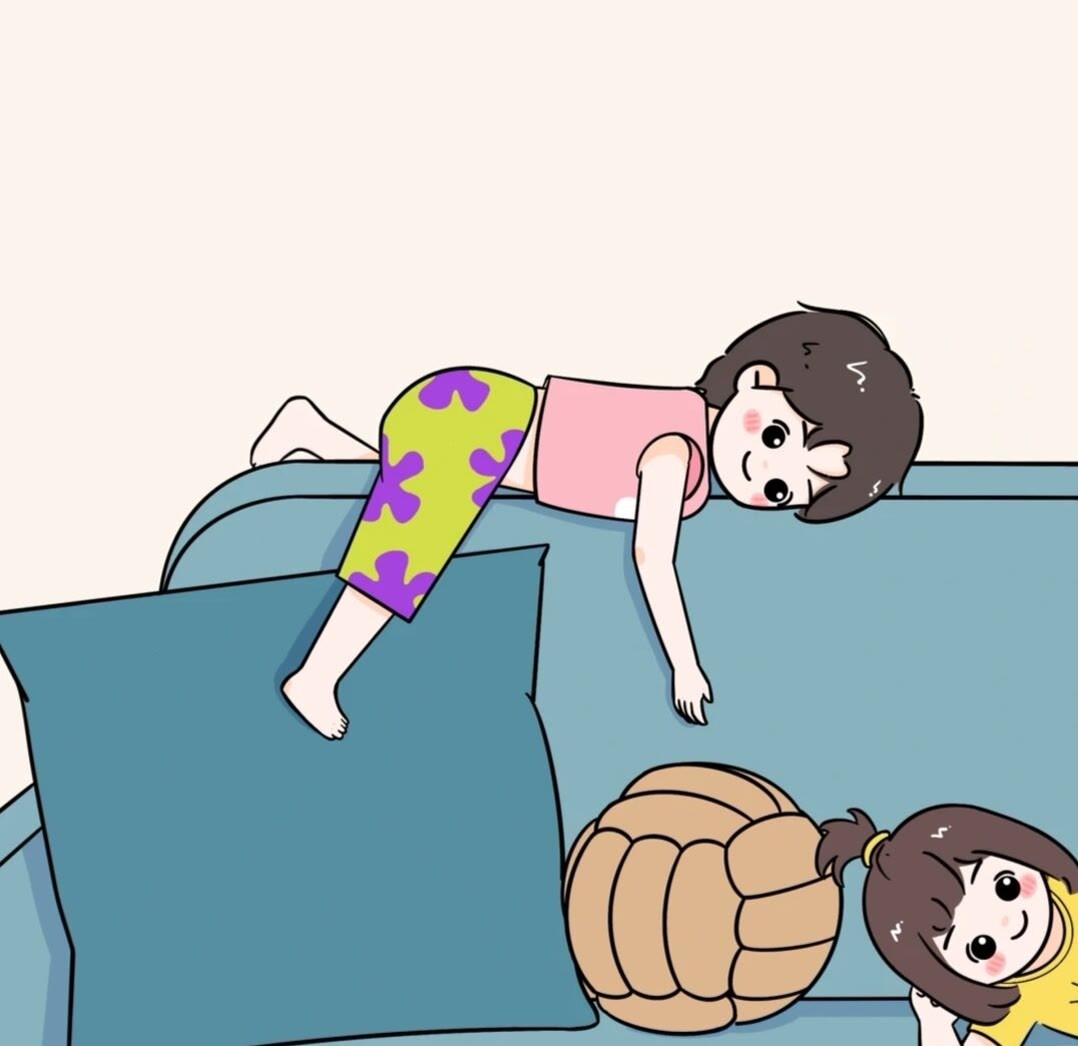 可爱卡通男女情侣头像 一人一张 一左一右_7
