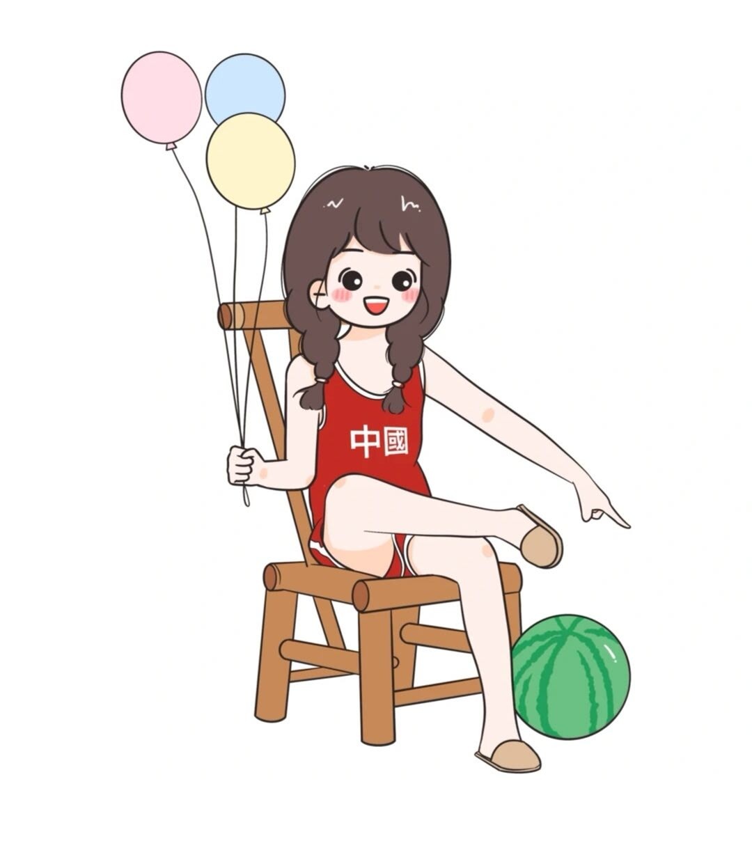 可爱卡通男女情侣头像 一人一张 一左一右_11