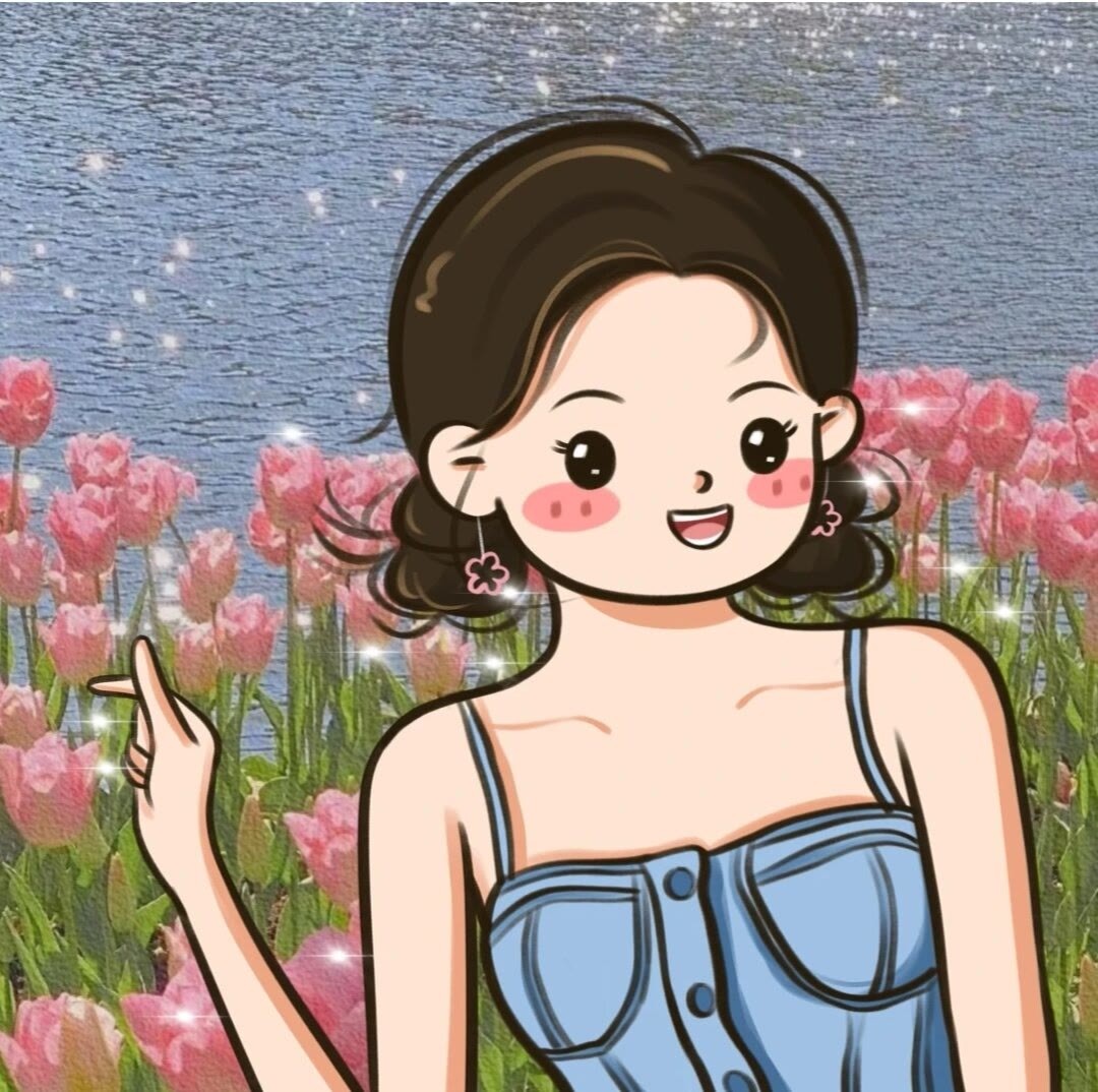可爱卡通男女情侣头像 一人一张 一左一右_15