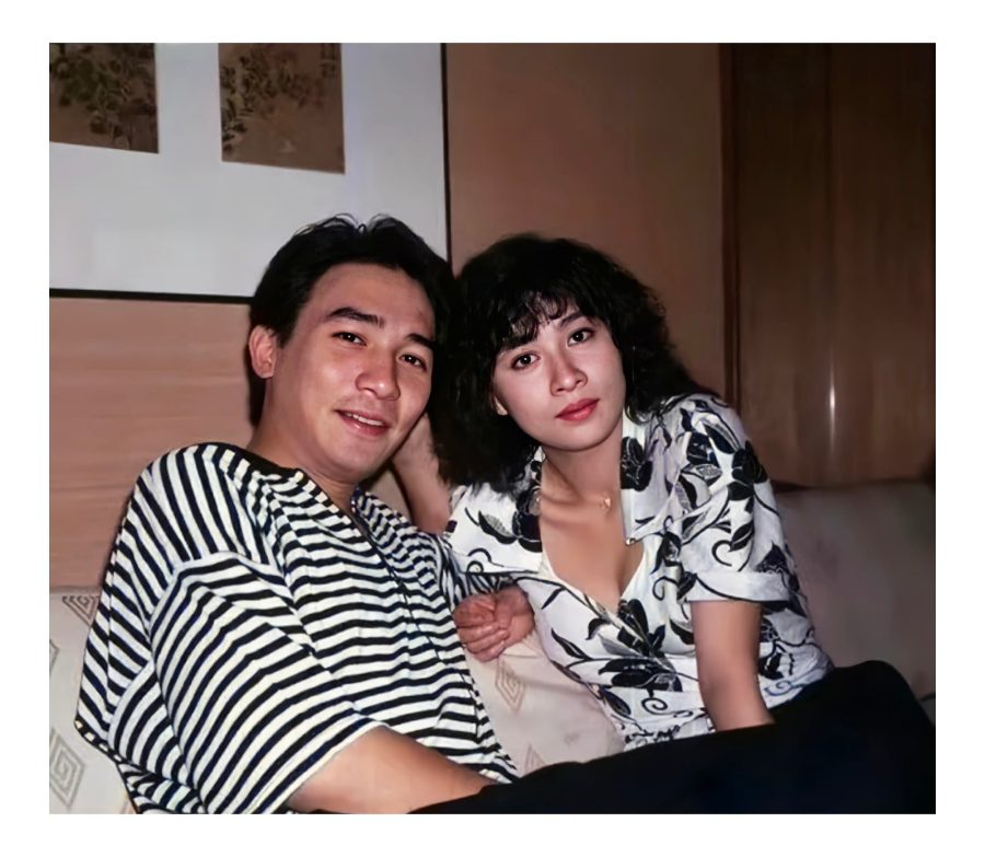 梁朝伟刘嘉玲早期年轻时候合照_2