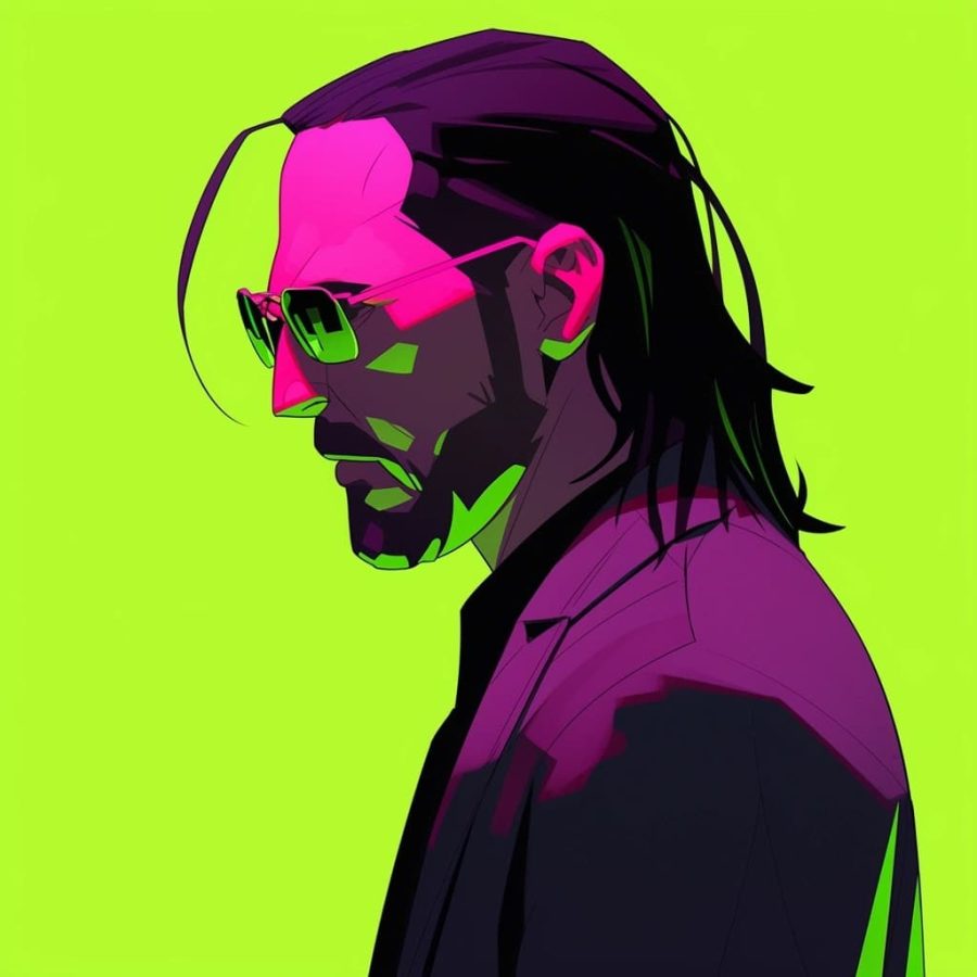 疾速追杀4 John Wick 基努·里维斯  Midjourney Ai头像_4