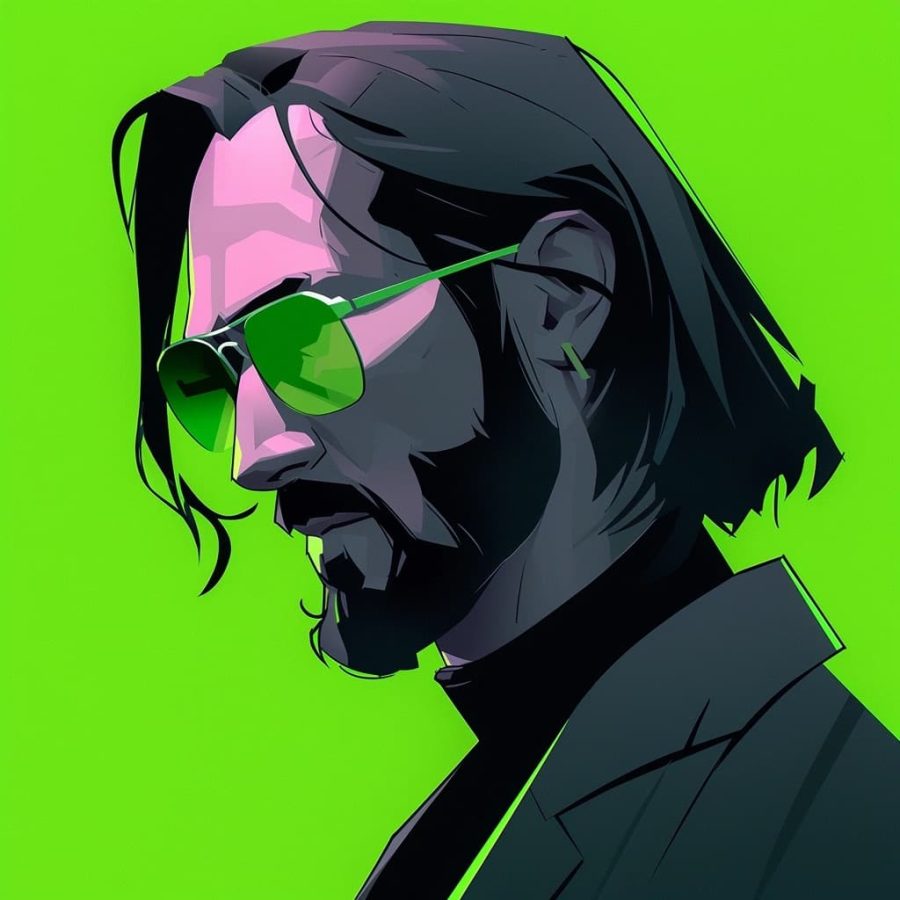 疾速追杀4 John Wick 基努·里维斯  Midjourney Ai头像_5