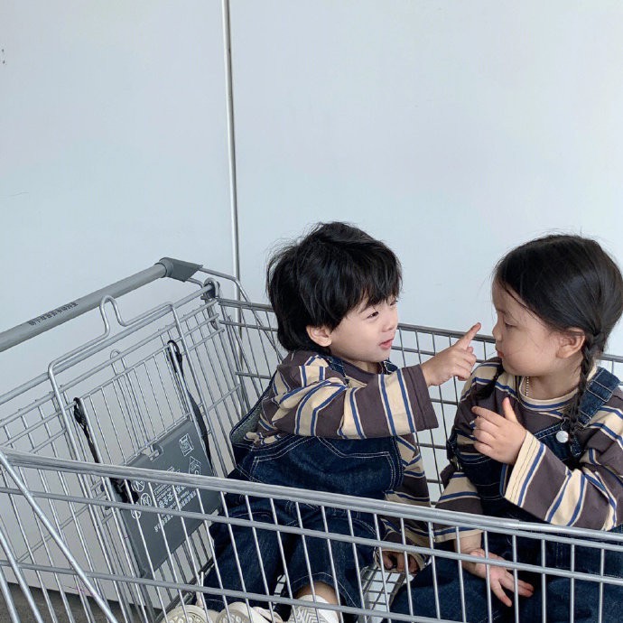 可爱萌娃weChat情侣头像  真人和卡通风 一人一张_11