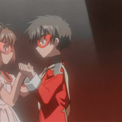 小樱小狼情侣头像，木之本樱 李小狼情侣战斗服 魔卡少女樱