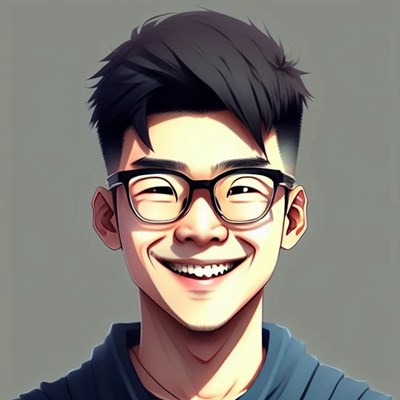 ai绘画帅气男生头像图片 斗鸡眼对眼男_6