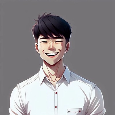 ai绘画帅气男生头像图片 斗鸡眼对眼男_9