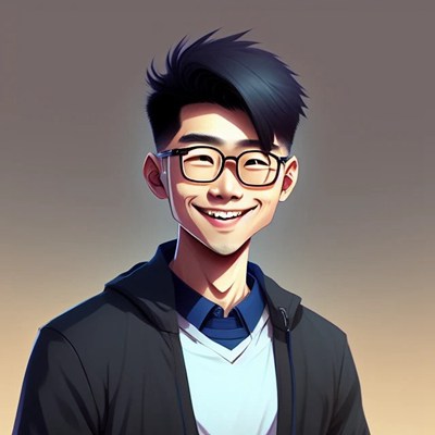 ai绘画帅气男生头像图片 斗鸡眼对眼男_15
