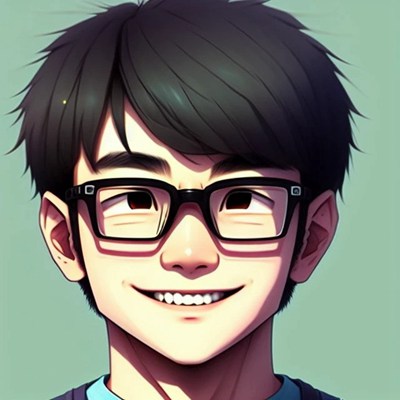 ai绘画帅气男生头像图片 斗鸡眼对眼男_16