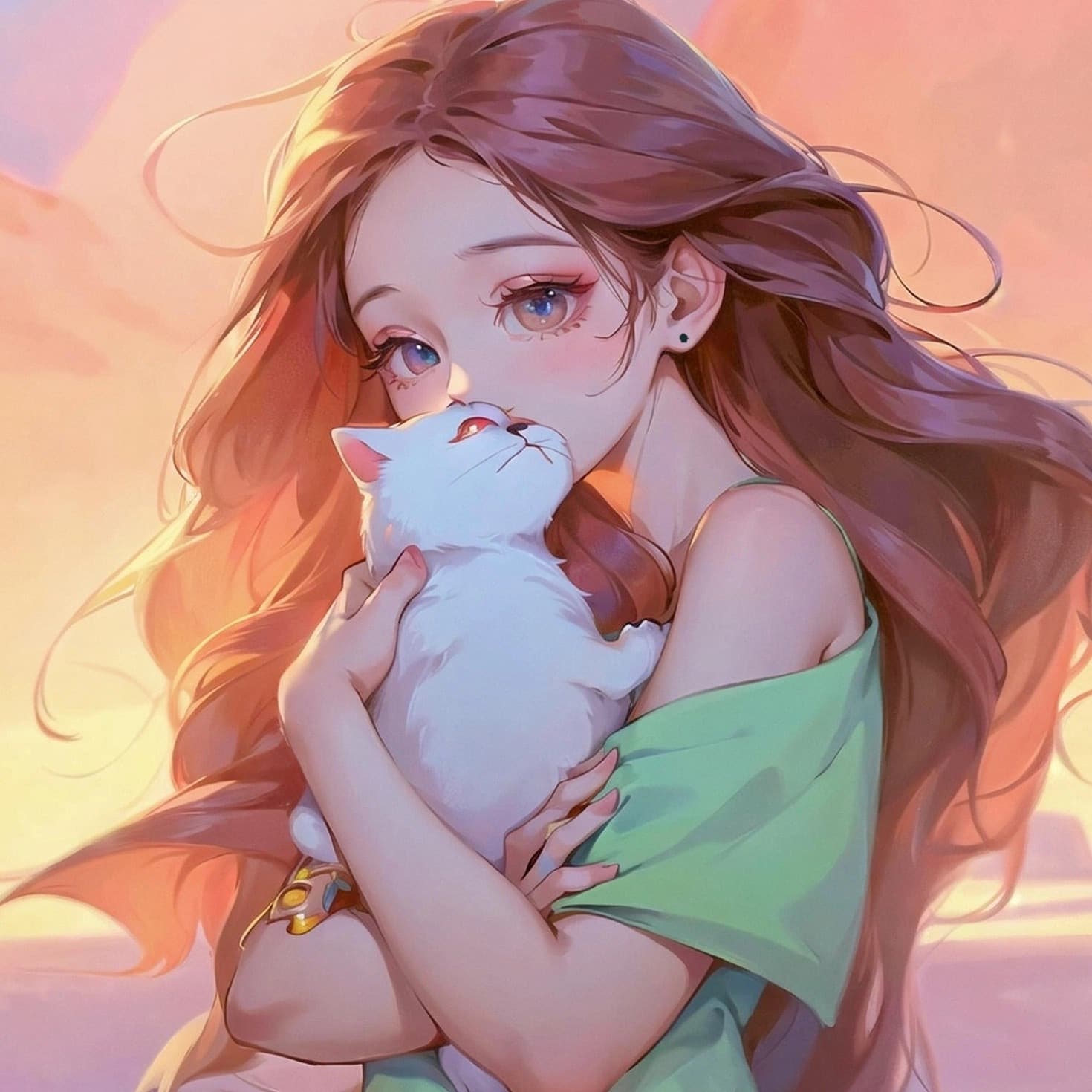 可爱心动少年头像女生动漫图片 AI最优_12
