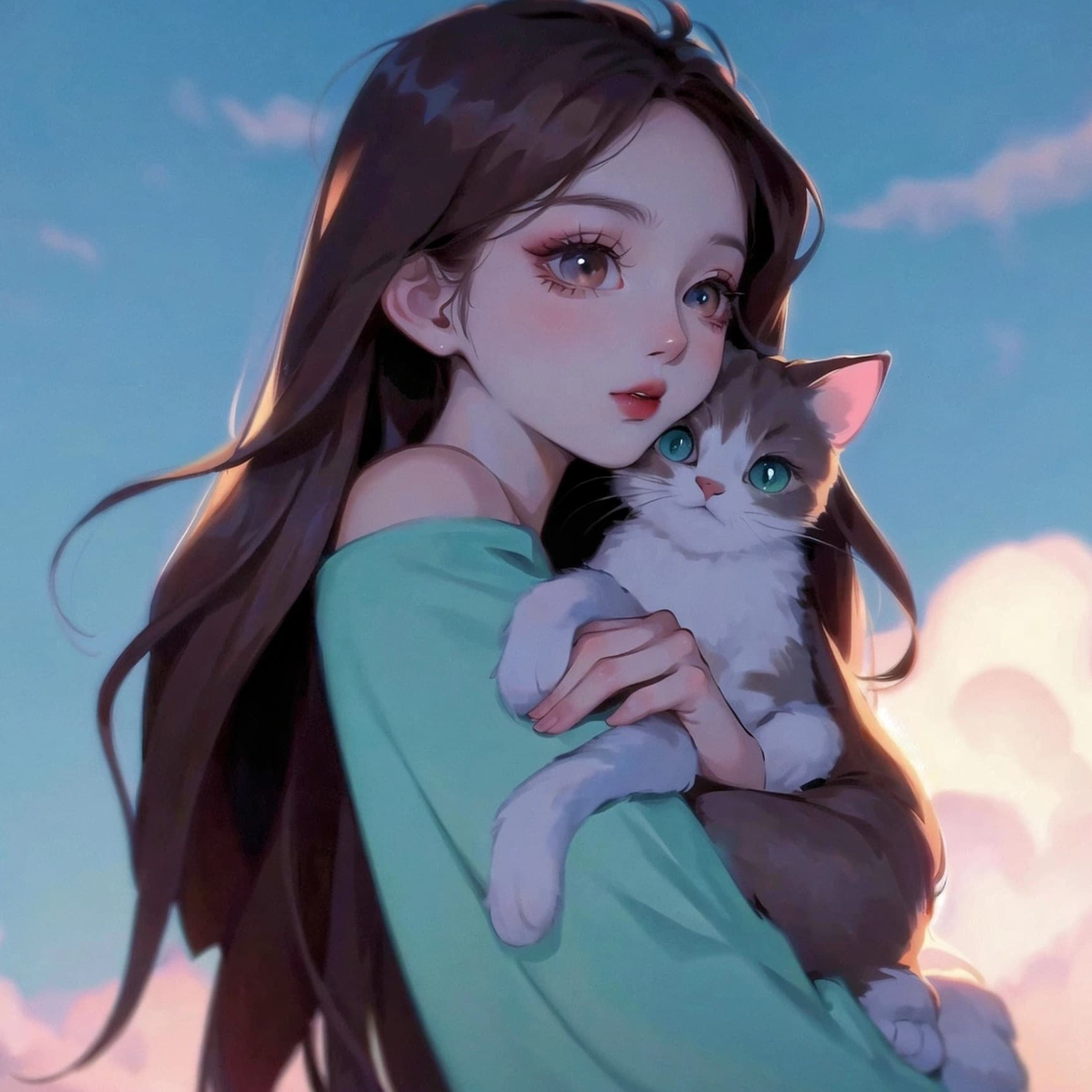 可爱心动少年头像女生动漫图片 AI最优_13