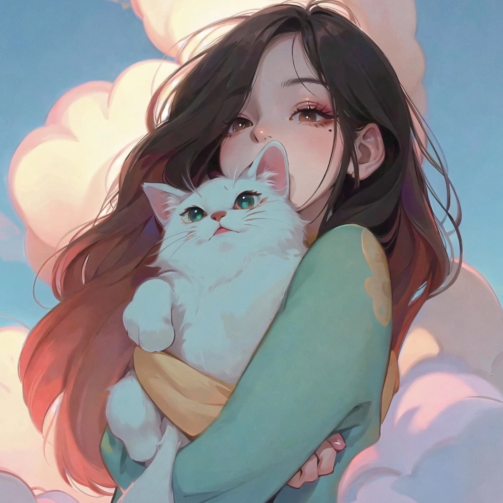 可爱心动少年头像女生动漫图片 AI最优_15