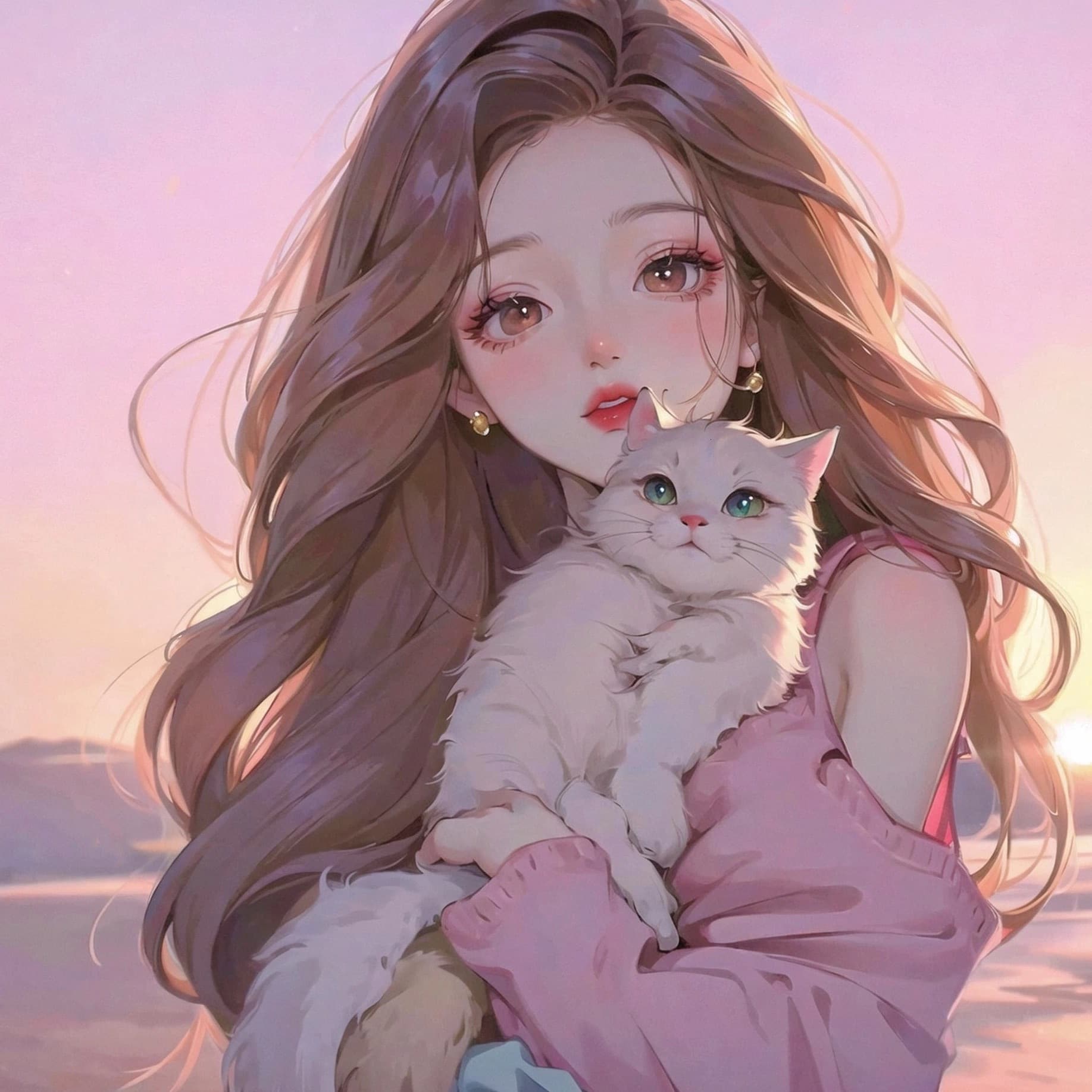 可爱心动少年头像女生动漫图片 AI最优_16