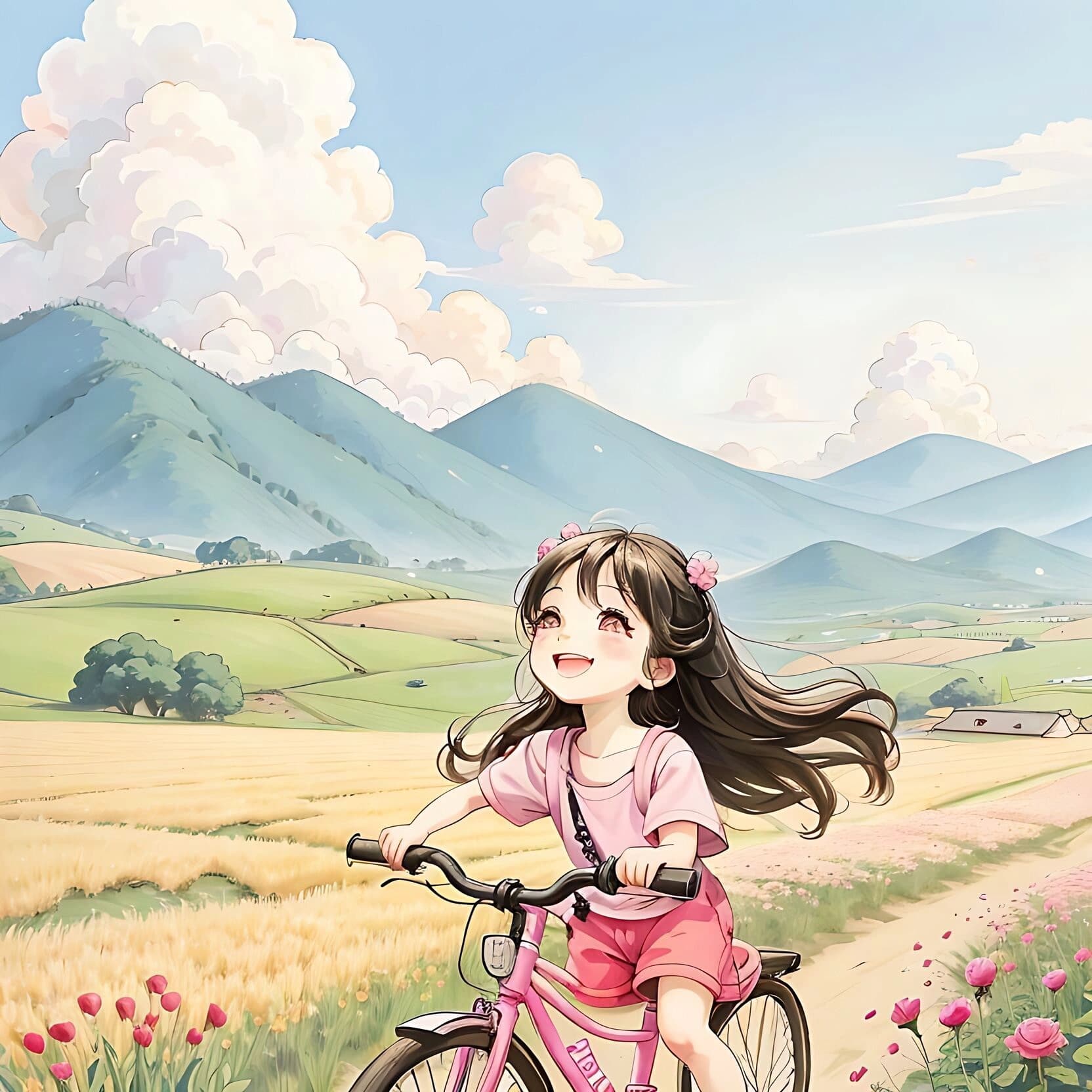 可爱心动少年头像女生动漫图片 AI最优_17