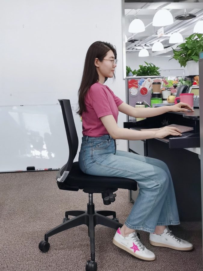 OOTD打工人女孩一周穿搭 上班通勤穿搭职业女性穿搭！_1