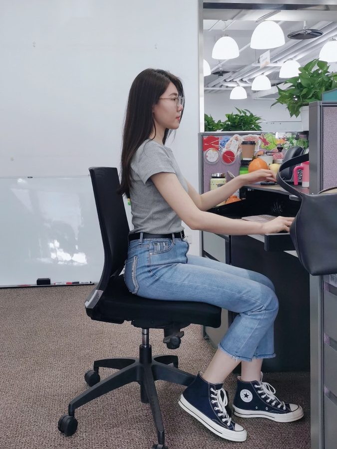 OOTD打工人女孩一周穿搭 上班通勤穿搭职业女性穿搭！_10