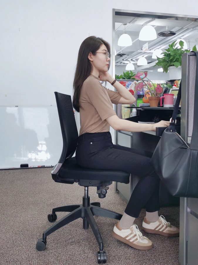 OOTD打工人女孩一周穿搭 上班通勤穿搭职业女性穿搭！_11