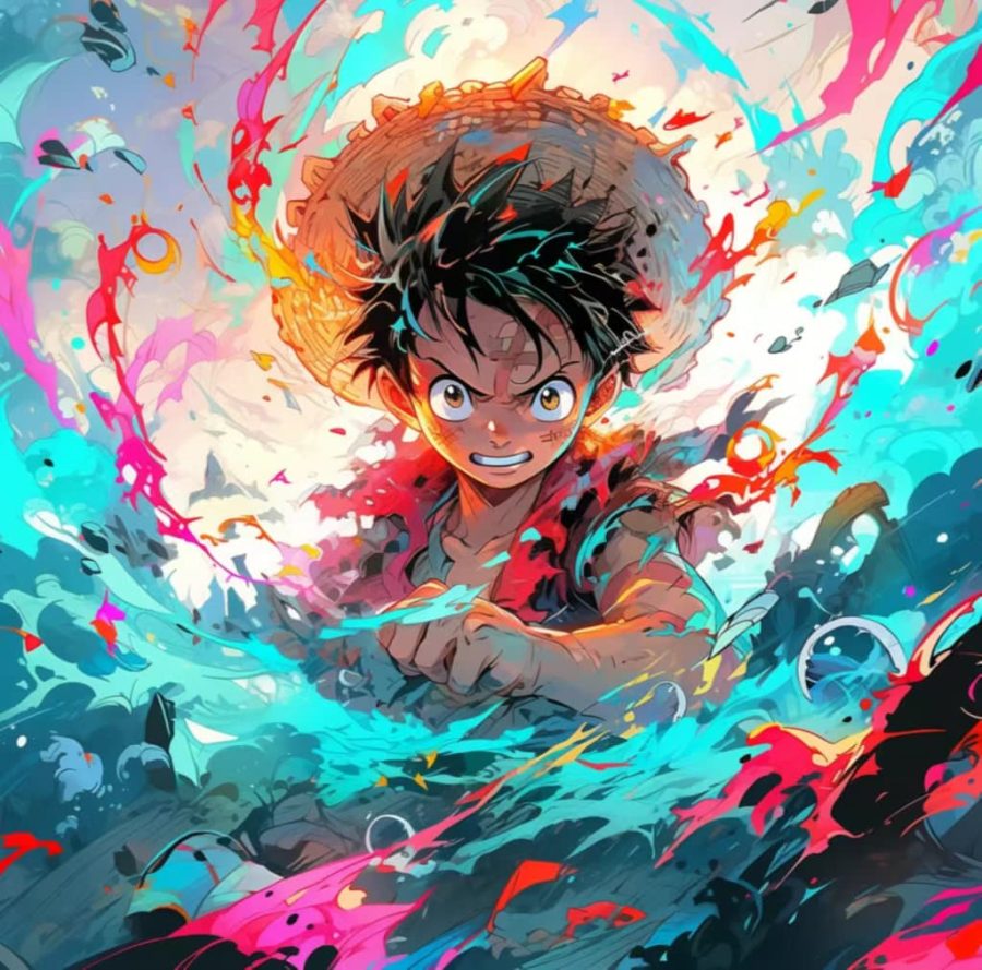 《海贼王》路飞超酷炫酷头像，路飞觉醒霸气最火的头像_6