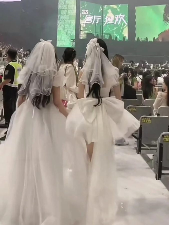 王源演唱会女生穿婚纱图是导图造谣！_3