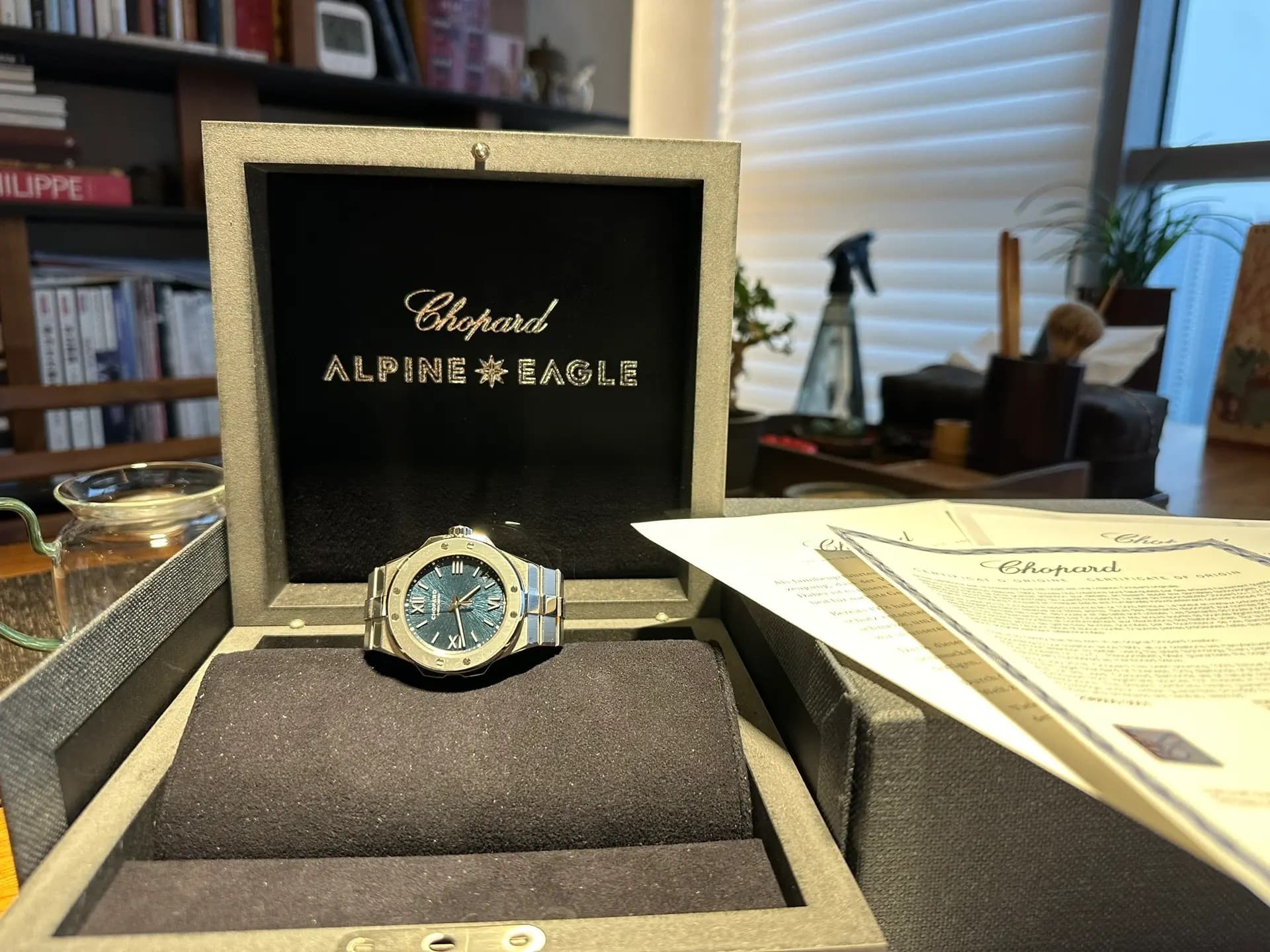 Chopard萧邦阿尔卑斯雄鹰手表实拍图无渲染_4