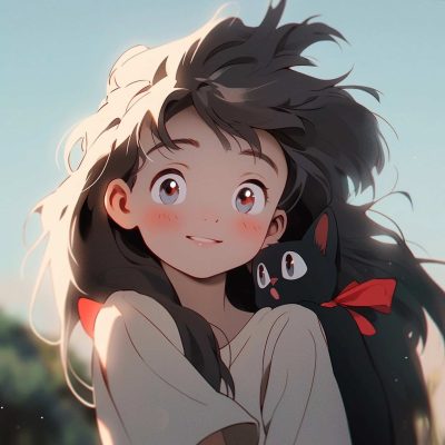 AI绘画 midjourney旧漫复古女生头像 海风吹动我的发