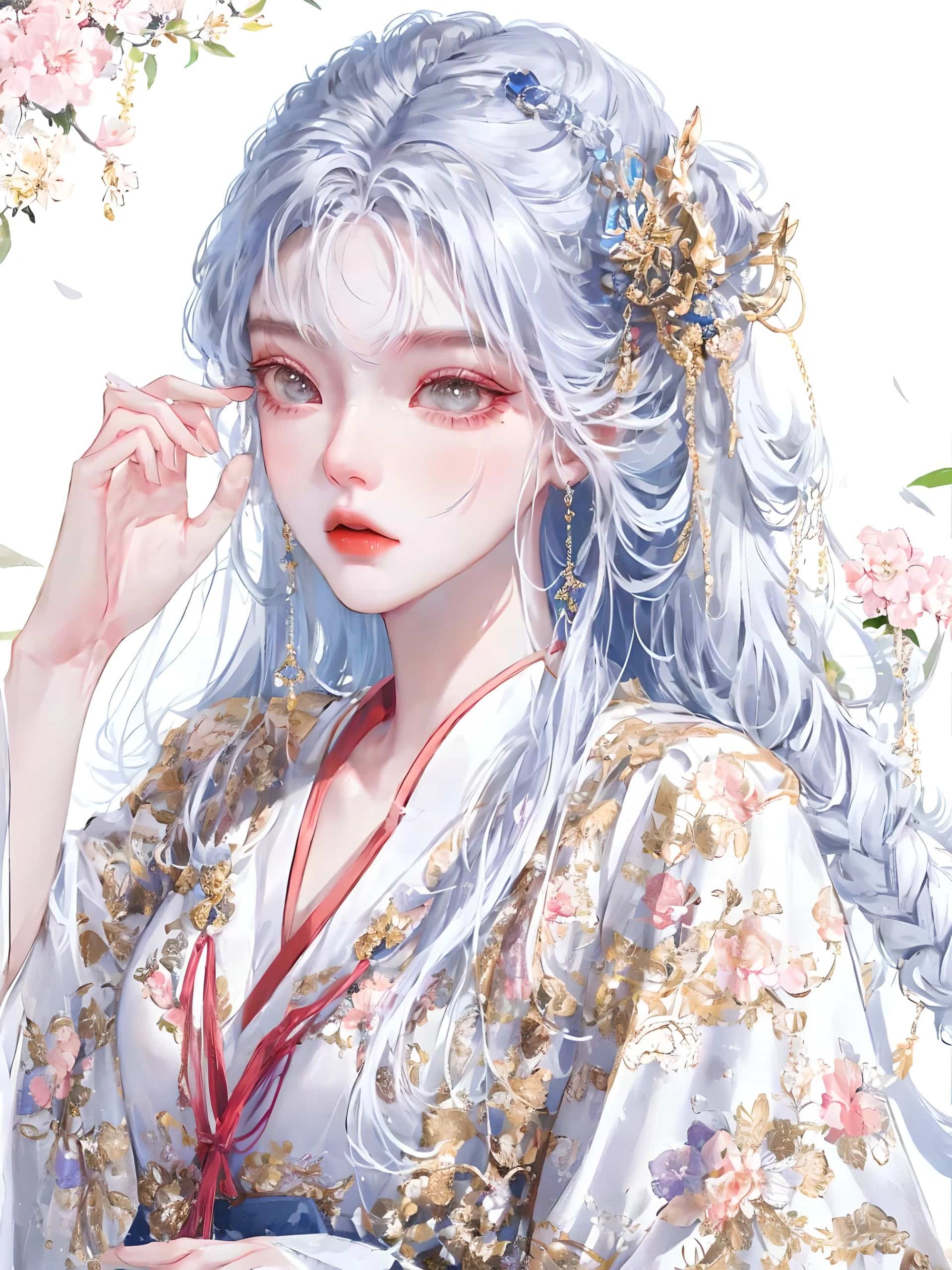 动漫古风气质美女头像 韵味十足散落在人间的仙女_9