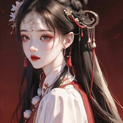 动漫古风气质美女头像 韵味十足散落在人间的仙女
