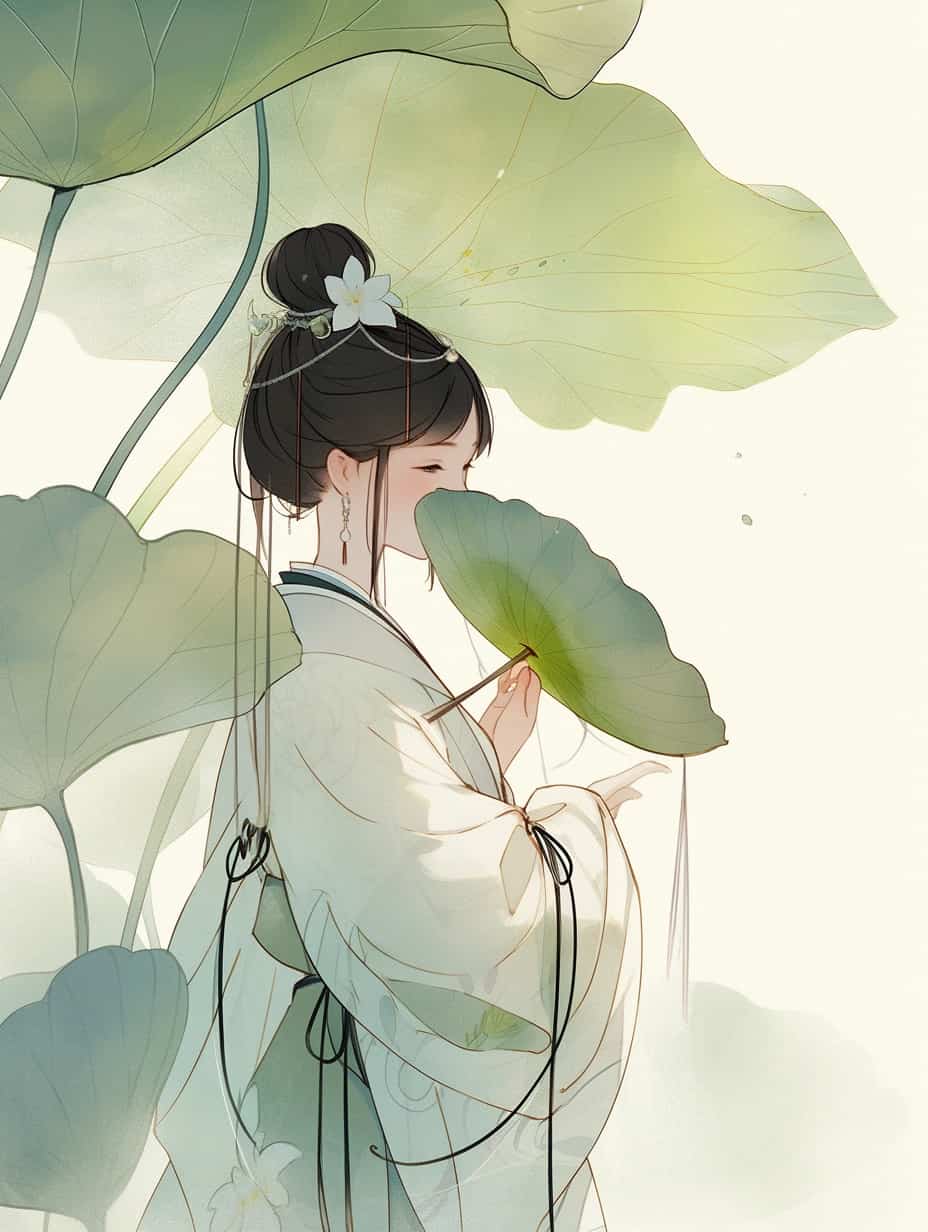 女人用什么头像运气旺？答案是莲花头像！_14