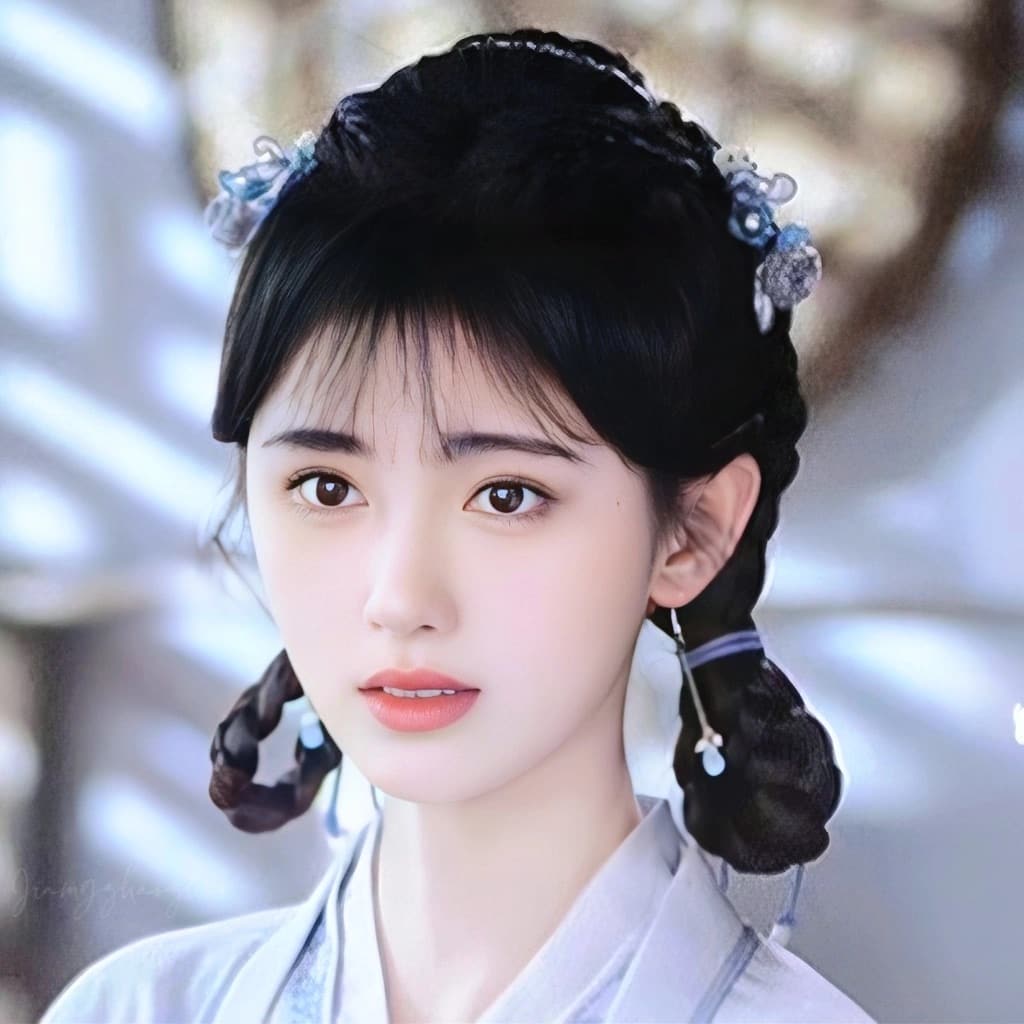 电视剧《花戎》鞠婧祎古装仙侠头像 仙气十足 支持圆头像_7