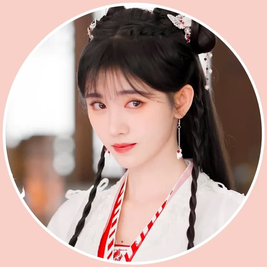 电视剧《花戎》鞠婧祎古装仙侠头像 仙气十足 支持圆头像_11